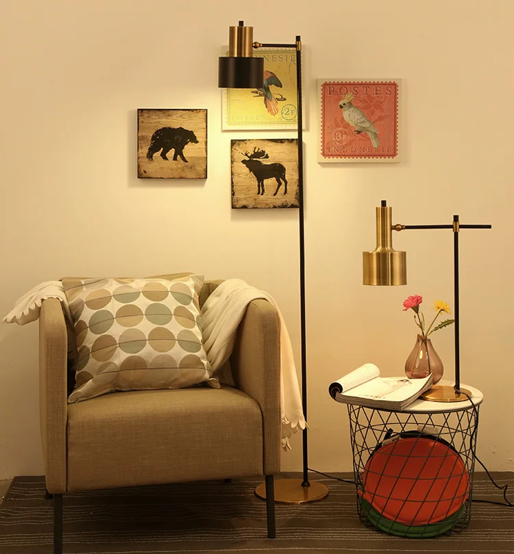 Утюг СВЕТОДИОДНЫЙ торшер с E27 лампы современный пол освещение декоративных