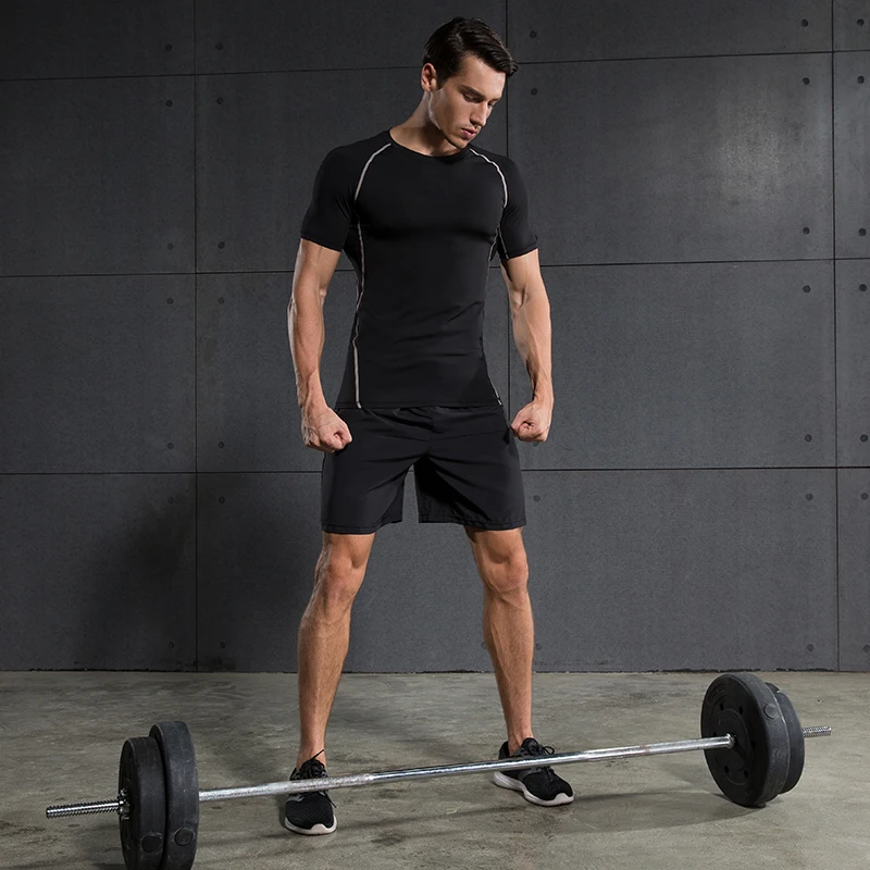 2 предмета/комплект удобная сухая дышащая дышащие шорты для бега фитнес костюмы