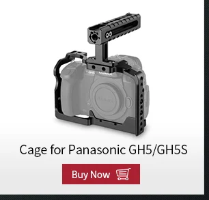 SmallRig для Panasonic Lumix GH5/GH5S 15 мм стержень железнодорожных Системы с объективом адаптер Поддержка Quick Release крепление комплект-2035