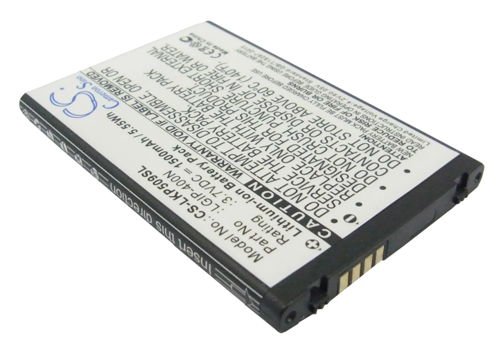 Высококачественная батарея Cameron Sino на 1500 мАч для LG LS670 LW690 MS690 Optimus P500 P505 P506 P509 US640 US670