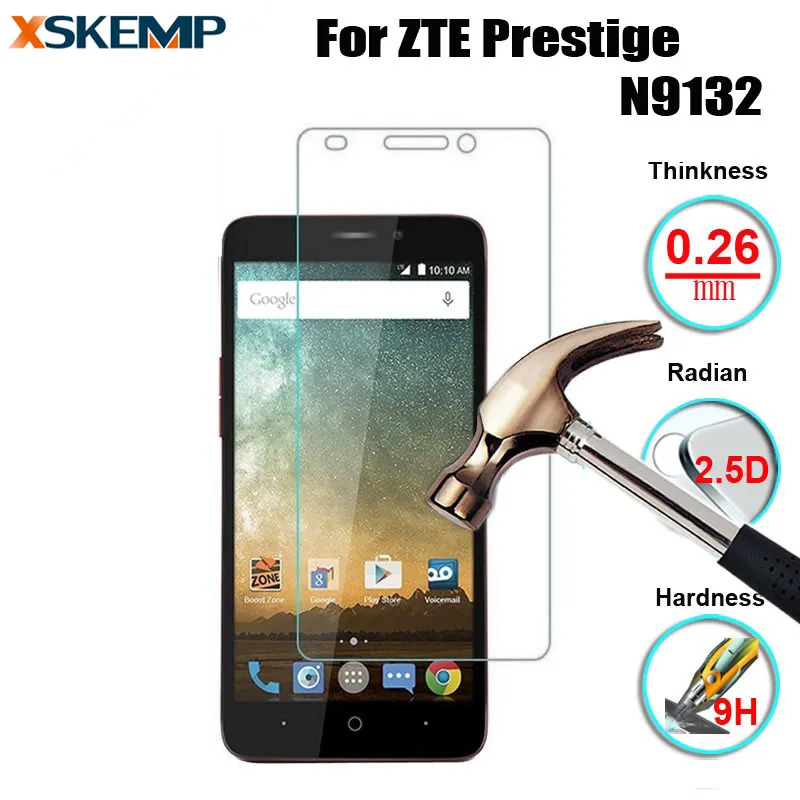 Ультратонкое 0 26 мм закаленное стекло премиум класса для ZTE Prestige N9132 протектор