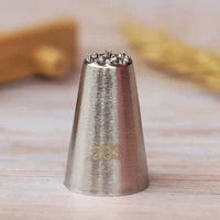 233 multi open nozzle tip stainless steel icing piping nozzles cake cream decorating mouth for grass cupcake montblanc cup cak