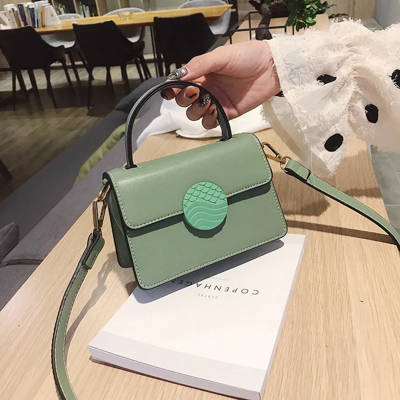 Мини-сумка-тоут 2019 летняя модная Новая высококачественная кожаная женская