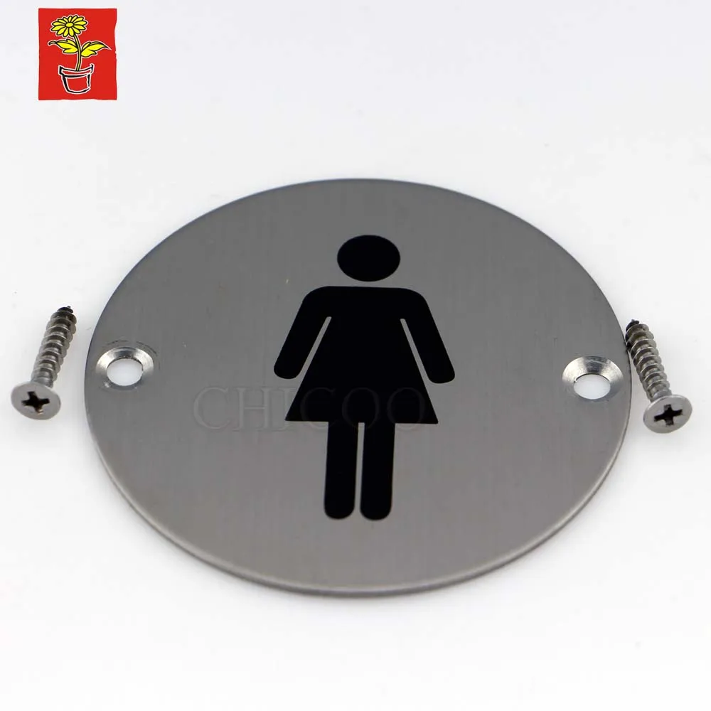 Hi Q дверные знаки таблички стандартные из нержавеющей стали с именем для офиса