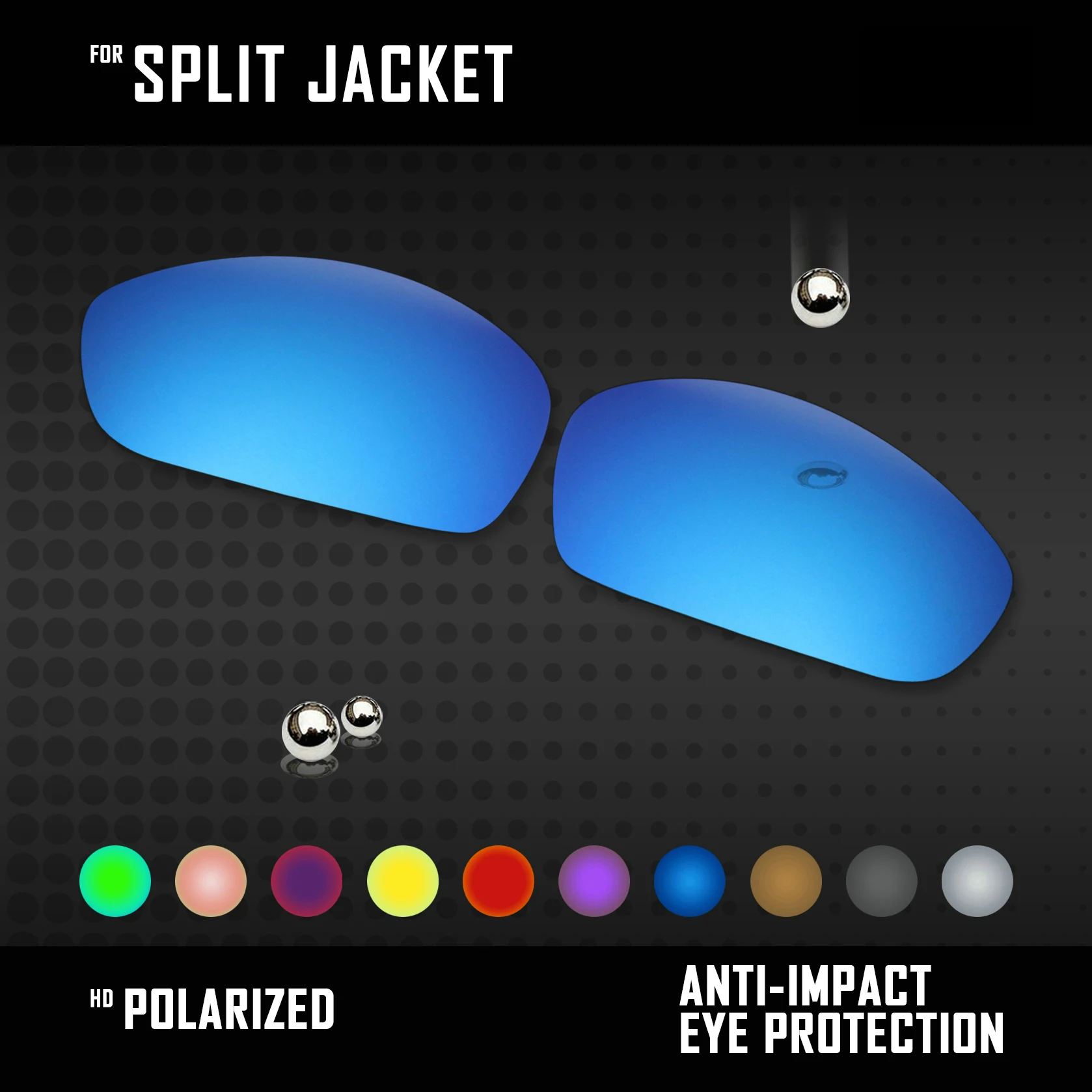 Сменные линзы OOWLIT для Oakley раздельная куртка солнцезащитные очки OO9099