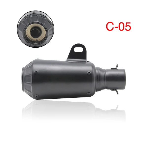 Model C-05 ZSDTRP Универсальный 51 мм Мотоцикл выхлопная труба akrapovic мотоцикл Yoshimura выхлопная труба для GP Байк велосипед ямы Honda Yamaha - Цвет: Model C-05