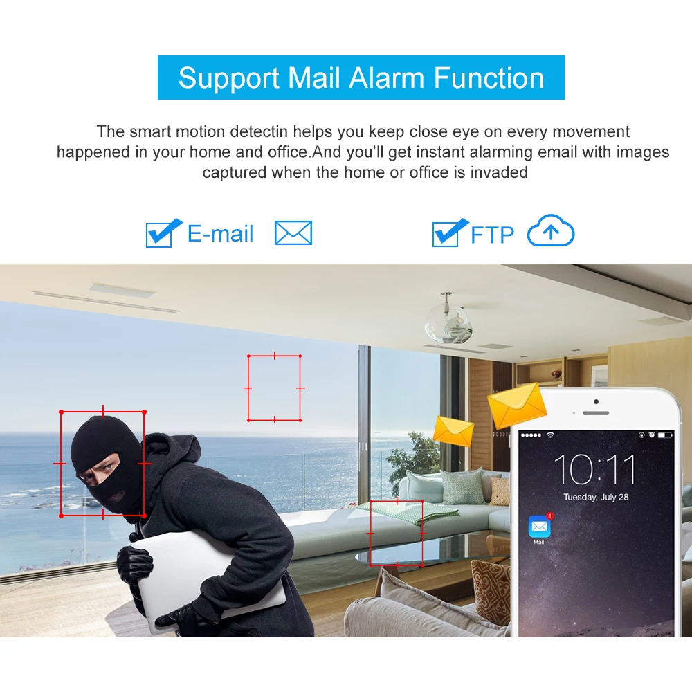 ACESEE наружного наблюдения Водонепроницаемый Камера Onvif IP Wi-Fi 4MP 2 4 г Ip Cam