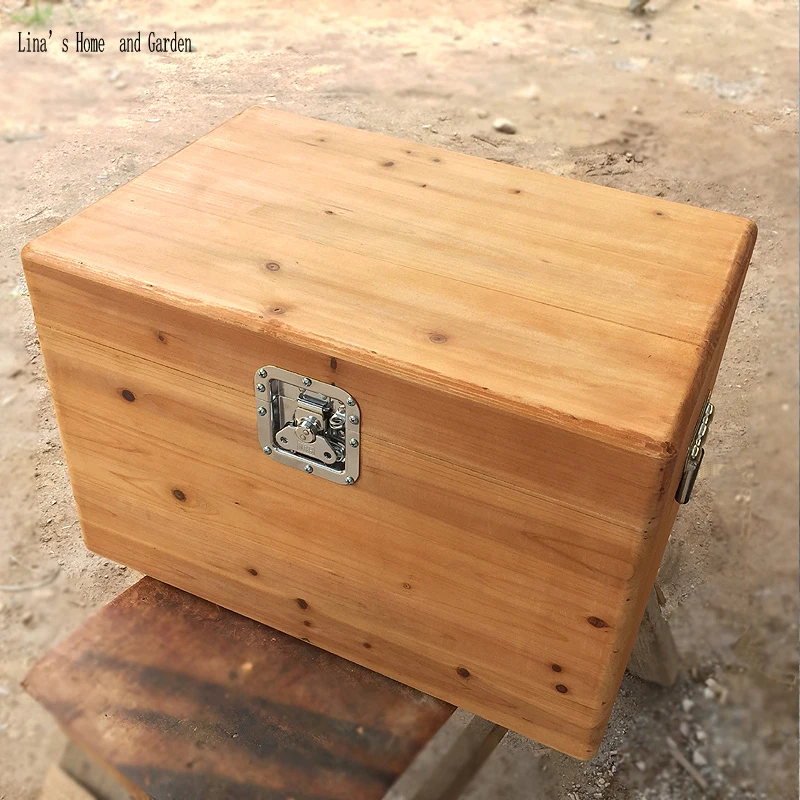

large handcrafted solid decorative wooden storage trunks
