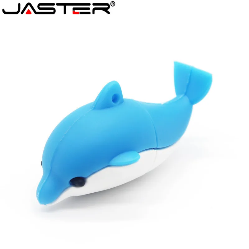 Usb флеш накопитель JASTER в виде дельфина 4 ГБ 8 16 32 64 ГБ|usb flash drive 4gb|flash driveusb |