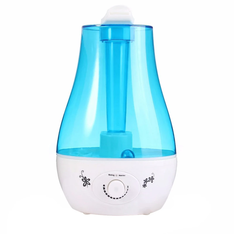 BULE TENSKE 3L USB модный увлажнитель, бытовая техника, двойная насадка, воздушный диффузор, распылитель, противотуманный туман для дома, автомобиля, Прямая поставка Apr1 - Цвет: BULE