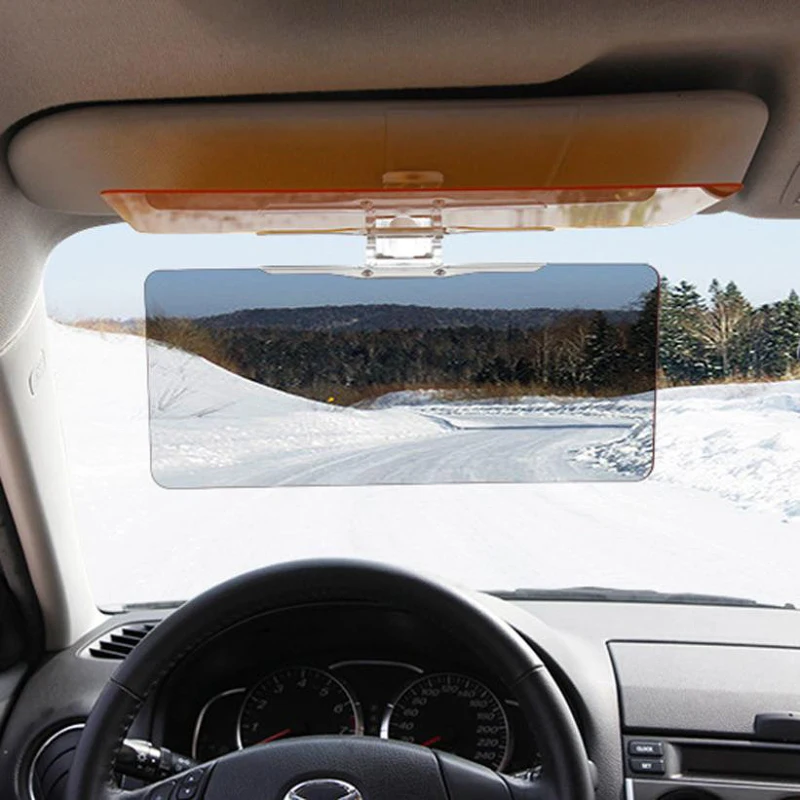 Automotive sun visor with anti-reflective block UV foldable flip for Subaru Forester Outback Legacy Impreza XV BRZ | Автомобили и