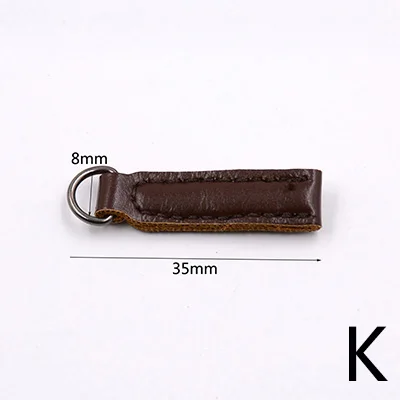Meetee 10 шт. 20-40 мм кожаный молния головной ползунок Съемник DIY сумка Украшение Подвеска для застежки-молнии ручной работы аксессуары для одежды BD507