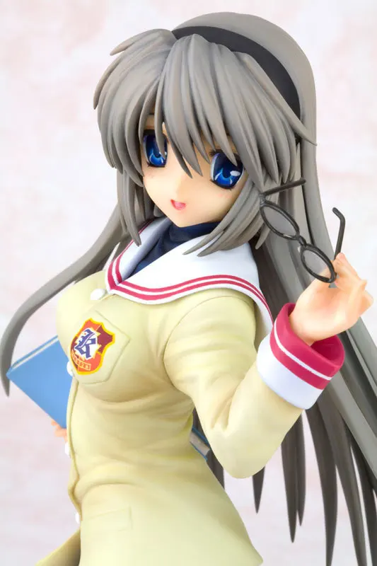 Школьная форма CLANNAD Tomoyo Sakagami японская аниме фигурка 10 дюймов Экшн из ПВХ 25 см|gift