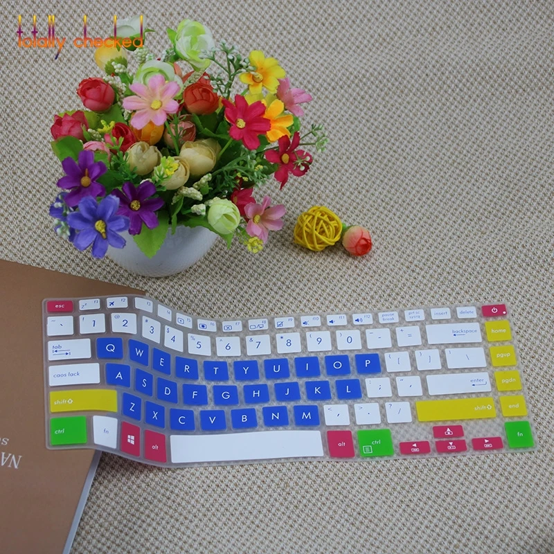 candyblue Для ASUS Vivobook 15," Ноутбук X510UA X510UF X510UQ X510UN X510U A505Z A510U 15 дюймов 15,6 тетрадь защитная обложка для клавиатуры - Цвет: candyblue