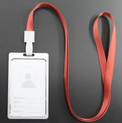 Металлический держатель для идентификационных карточек 1 шт. карт этикетка в