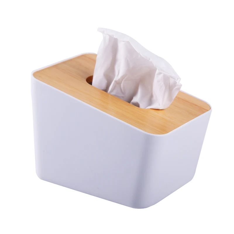 

Креативный простой деревянный пластиковый держатель для салфеток для дома, кухни, гостиной