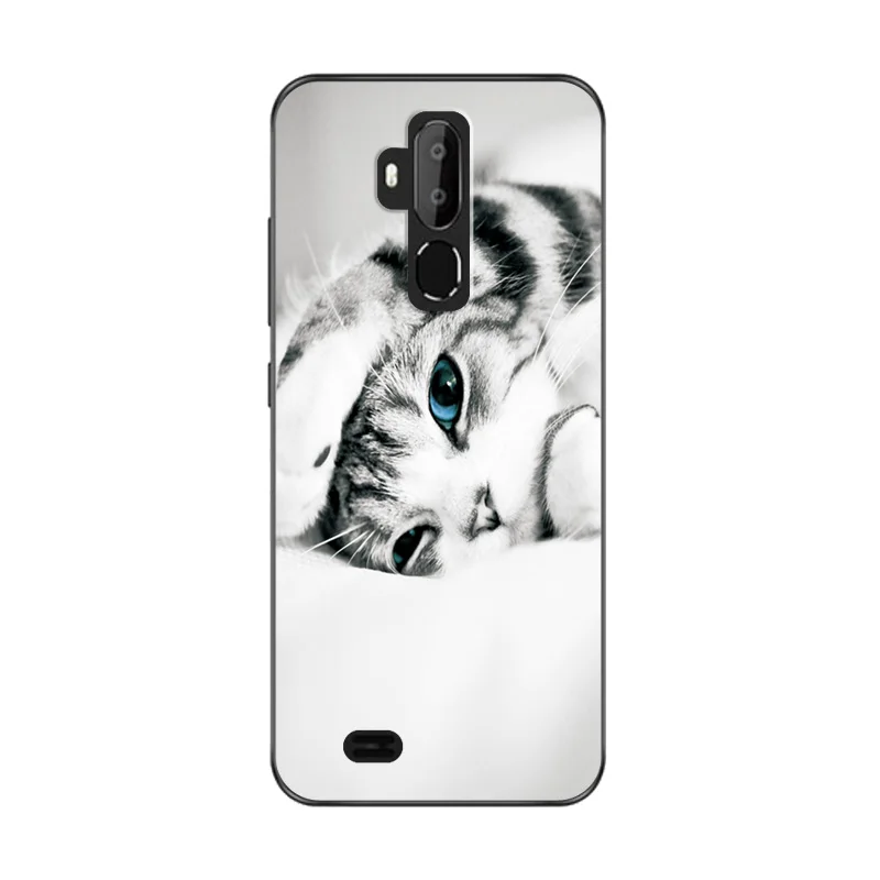 Милый модный чехол для телефона Oukitel C 8 Love Heart, силиконовая задняя крышка для Oukitel C12 Pro, чехол-бампер Oukitel C8 - Цвет: W54