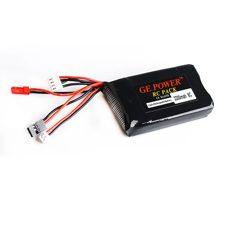 Model Launcher GE 11.1V 2200MAH 8C 3PK Control for GT6 GT3B Remote Controller | Игрушки и хобби