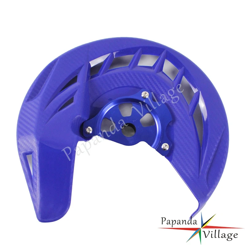 Синяя защитная накладка Papanda на передний тормозной диск мотоцикла для Yamaha YZ125 125X