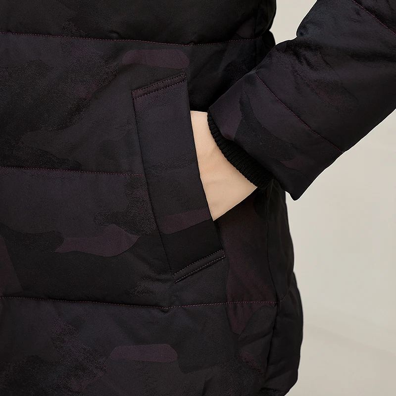 

Winter Thick Jacket Middle Age Women 90% White Duck Down Parkas Coat Female Fashion Hooded Overcoat Warm Casual Snow Outwear P12