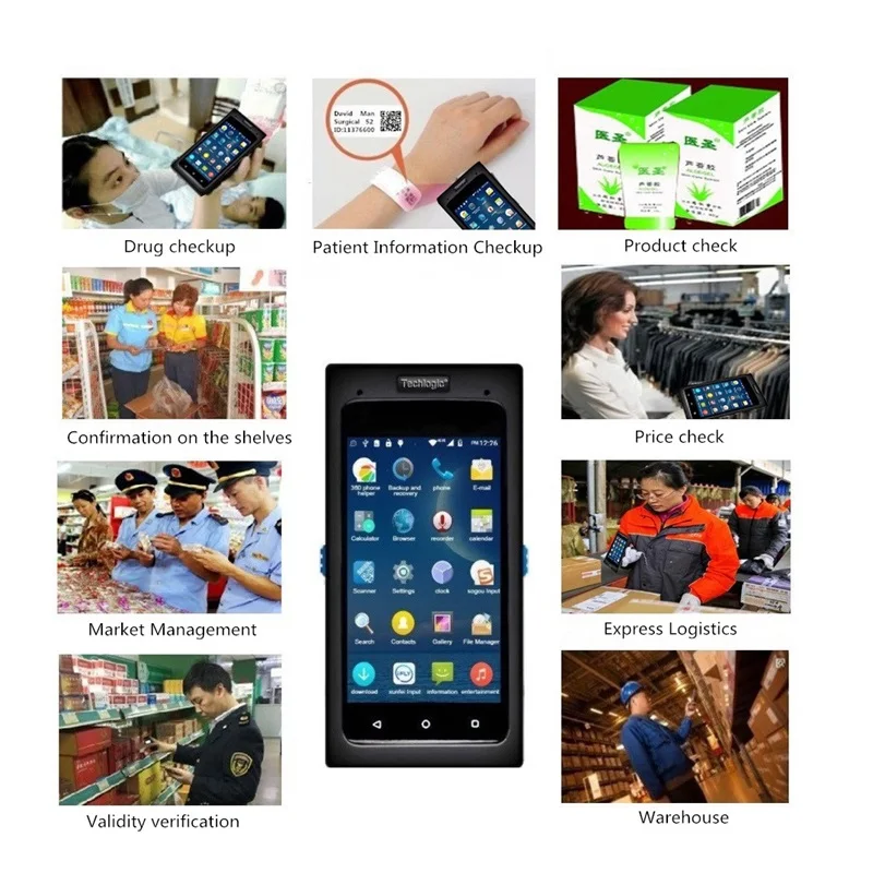 Сканер штрих кода Techlogic беспроводной с поддержкой Android|Сканеры| |