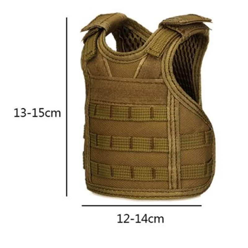 10 шт./одна партия Тактический пивной военный Молл жилет Мини Миниатюрный чехол