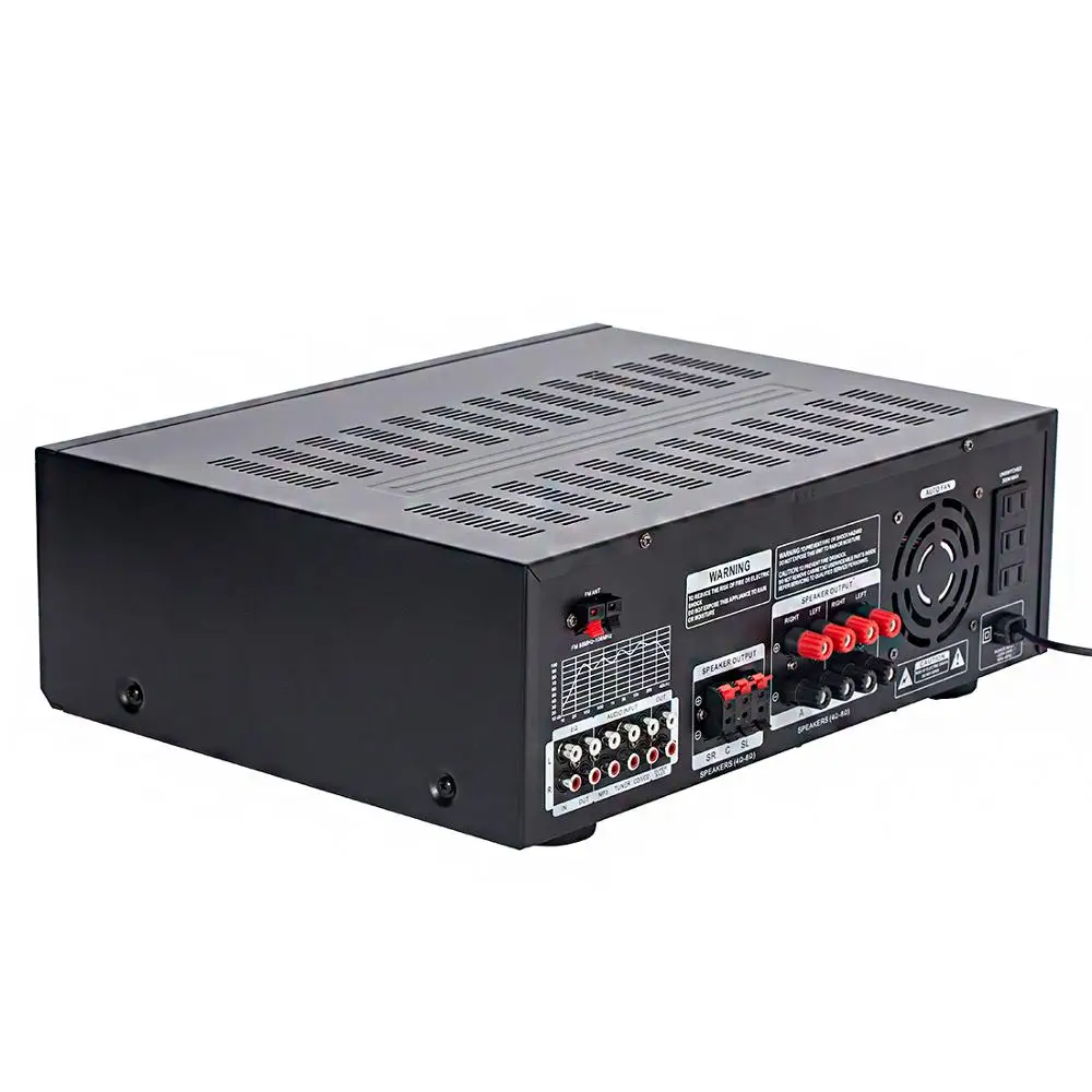 

7.1 channel 1100W high power FM radio USB SD card card package amplifier home theater professional stage AV amplifier