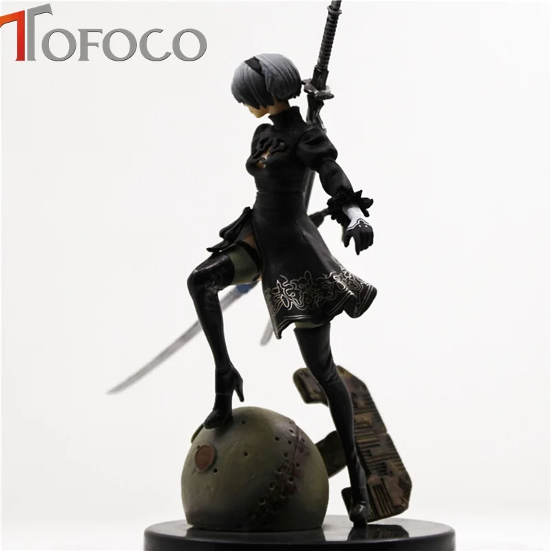 TOFOCO 15 см Nier Automata 2B Yorha No.2 Тип B ПВХ экшн-фигурка Коллекционная модель Ps4 фигурка