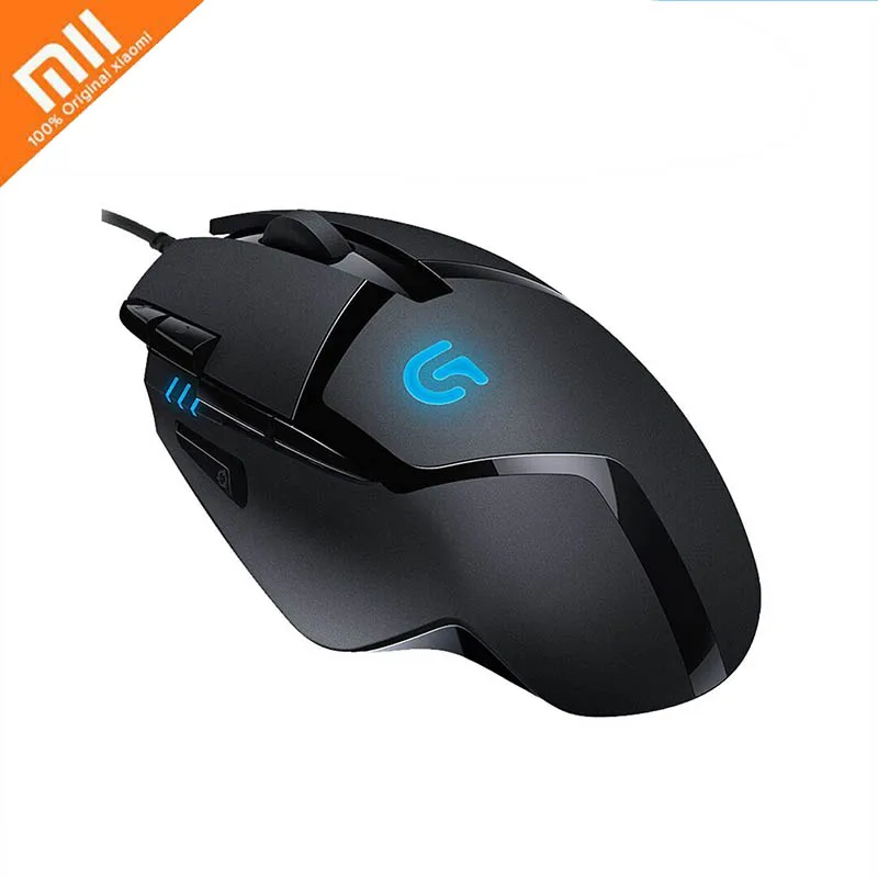 Оригинальная игровая мышь Xiaomi G402 8 кнопок 4000 dpi RGB Led высокоскоростная мышь USB Проводная мышь геймер для компьютера MacOS Windows