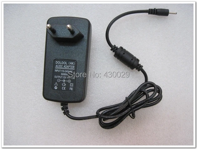 50pcs Universal AC 100-240V to DC 12V 1.5A Converter Adapter 2.5mm / 2.5*0.7mm Charger Power Supply Adapter EU US with Filter