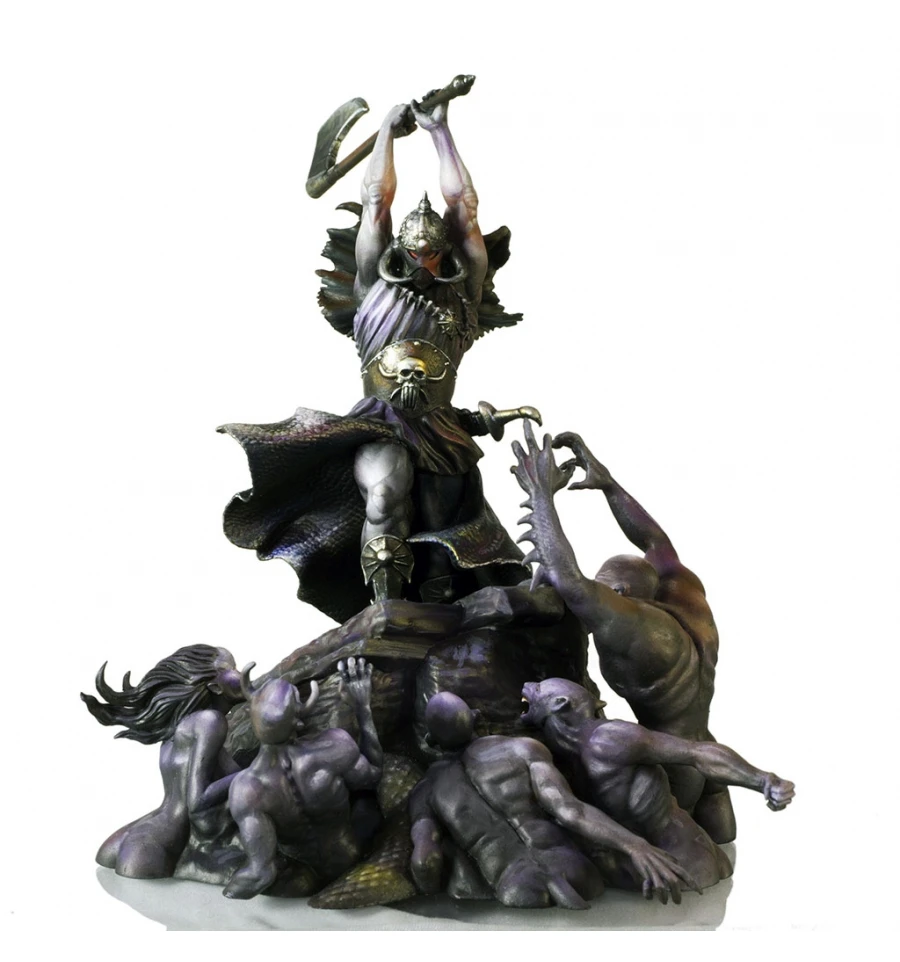 [Loong Way Miniatures] Kabuki Studio DARK SIRE 75 мм миниатюрные из полимерной смолы|Аксессуары для