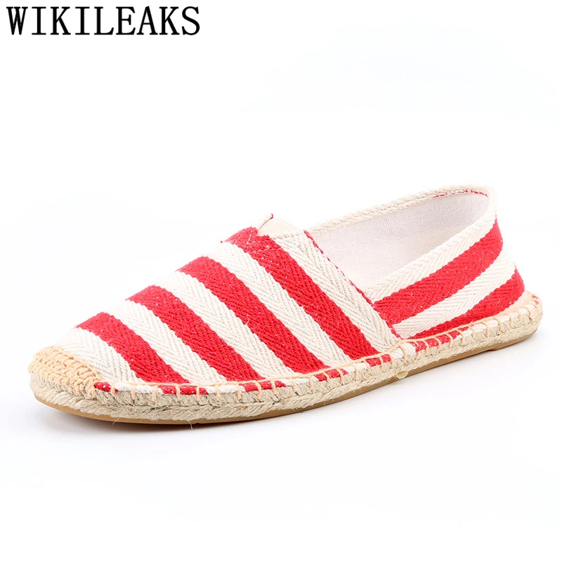 Loafers Men Canvas Shoes Brand Unisex Mens Casual Hot Sale Espadrilles Sepatu Slip On Pria Tenis Masculino Bona | Обувь
