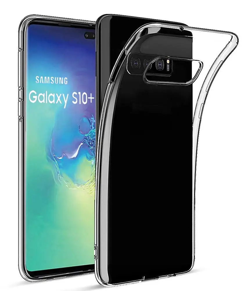 Clear S7 S7 граница премиальное 3D из искусственной кожи чехол-бумажник чехол для телефона чехол на samsung S10 Lite S9 плюс S8 Note 9 A5 J3 J5 J7 и кармашками для карточек - Цвет: Clear