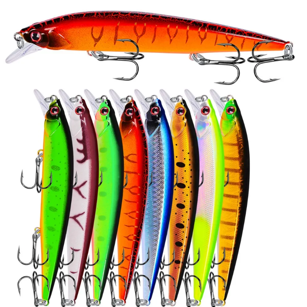 1 шт. 14 см 18 5g новая Рыболовная Приманка Minnow Бас Троллинг искусственная жесткая