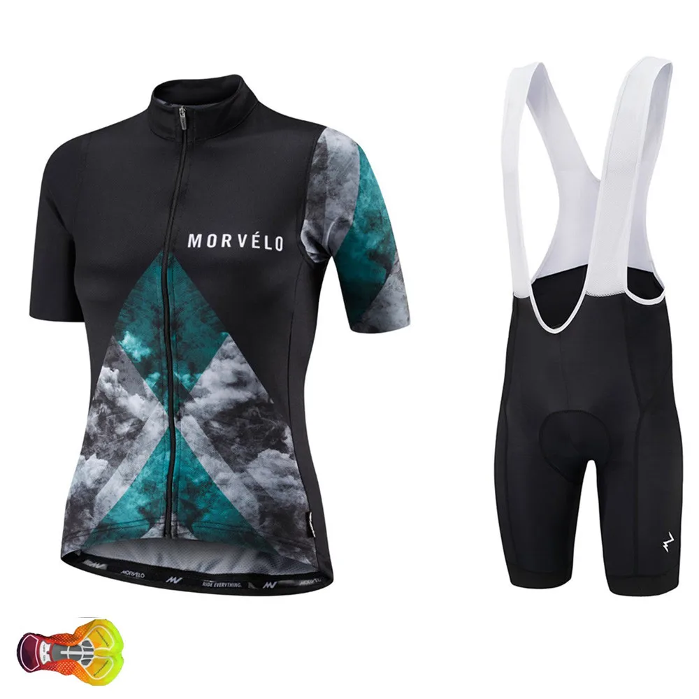 Morvelo Pro Team Велоспорт Джерси для женщин с коротким рукавом горный велосипед одежда для велоспорта uniformes ropa ciclismo mujer - Цвет: as picture11