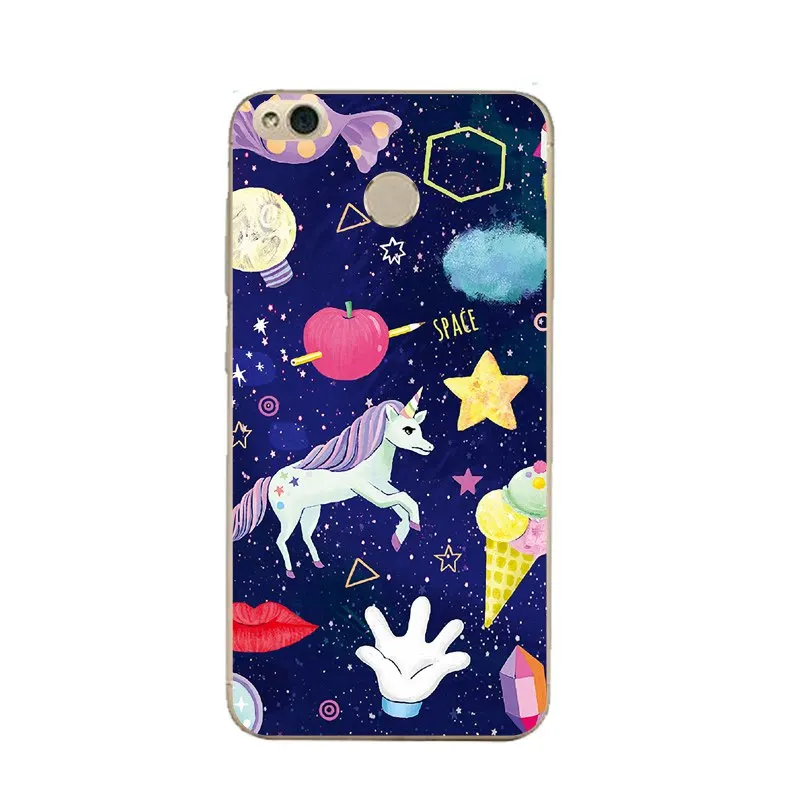 Мягкий прозрачный чехол для телефона из ТПУ с изображением лошади xiaomi redmi 4x 4a note5a