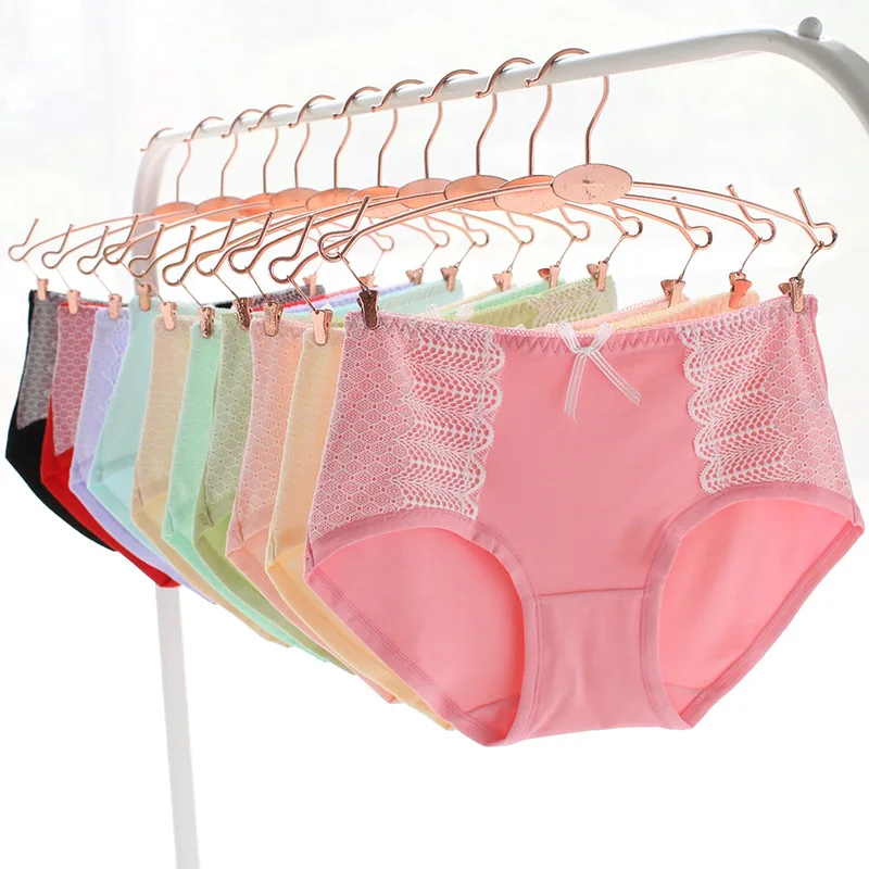 2017 Трусики Calcinha Ропа Интерьер Mujer Новый Lady Underwear Кружева Талии Хлопок Трусы Летом