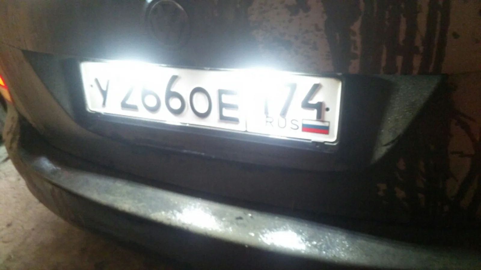 ANGRONG 2x светильник светодиодный номерной знак Canbus VW Passat CC Polo GTI Golf MK4 MK5 MK6|Фара для
