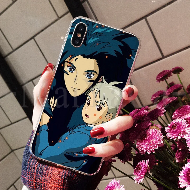 Крутой чехол MaiYaCa с изображением молитвенного замка Howl's Howl для iPhone 8 7 6 6S Plus X XS max