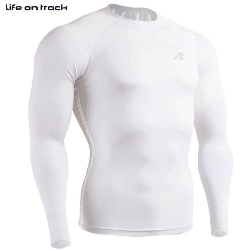 Бодибилдинг фитнес колготки черный бег компрессия базовый слой с длинным