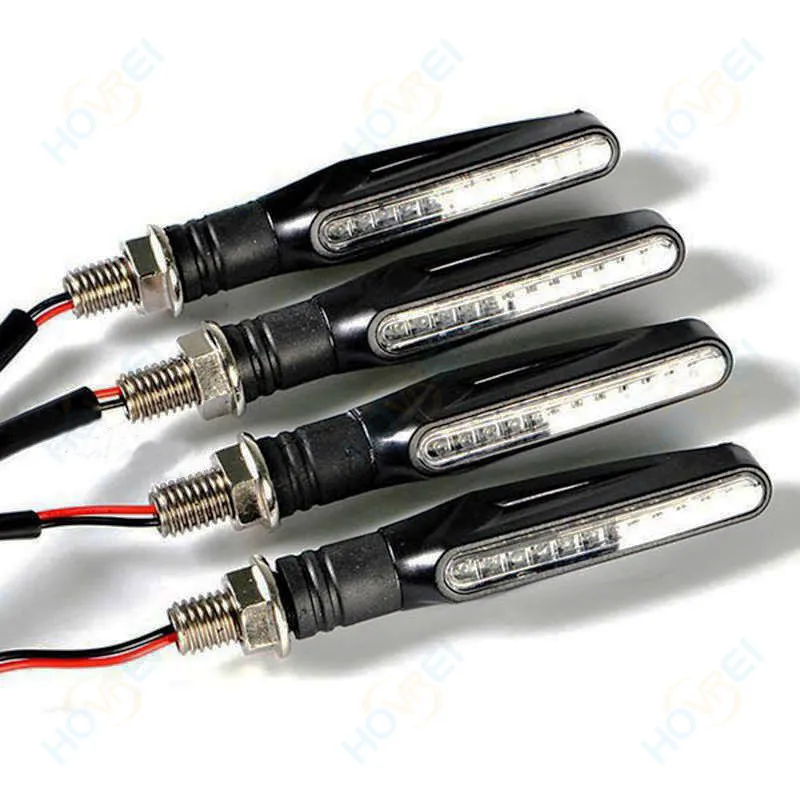 4 шт./компл. светодиодный указатель поворота мотоцикла 12 В постоянного тока