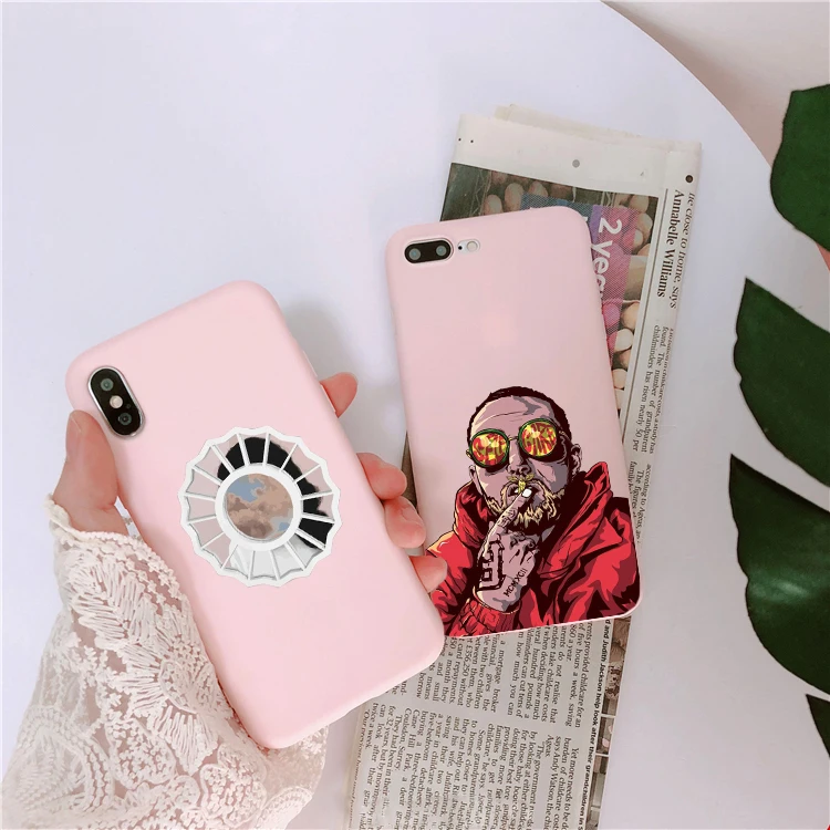 Цветной Мягкий силиконовый чехол Macs Miller для телефона Apple iPhone XS Max XR X 6 6S 7 8 Plus чехлы