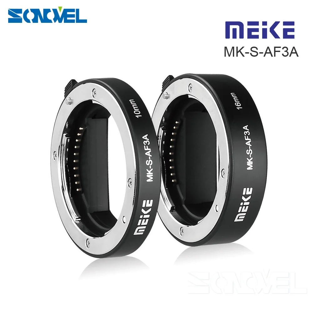 Meike MK S AF3A металлическая Макросъемка с автофокусом 10 мм 16 для Sony беззеркальная a6300