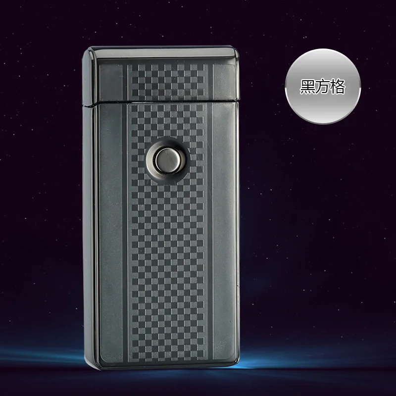 Двойной огонь Arc Пульс электронный Авто прикуриватели электрической дуги USB