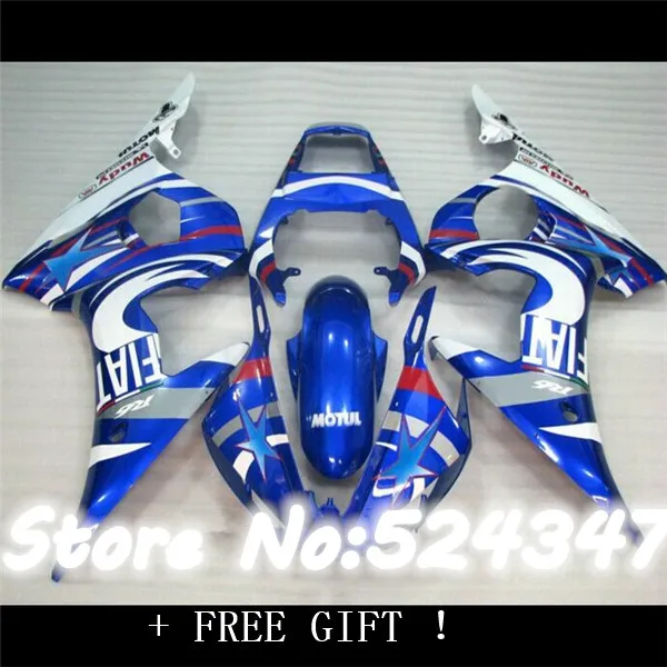 

Кузов Fei-Custom для комплектов обтекателей R6, детали 2003 2004 2005, синий YZF R6, комплект обтекателей для мотоциклов, комплект обтекателей 03 04 05