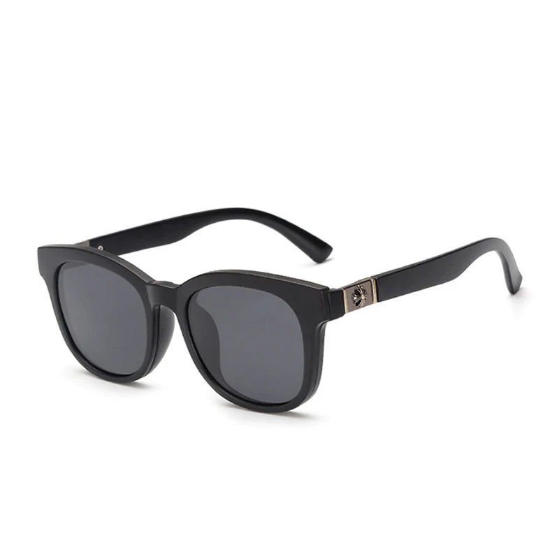 Мужские квадратные поляризационные солнцезащитные очки с магнитной застежкой и