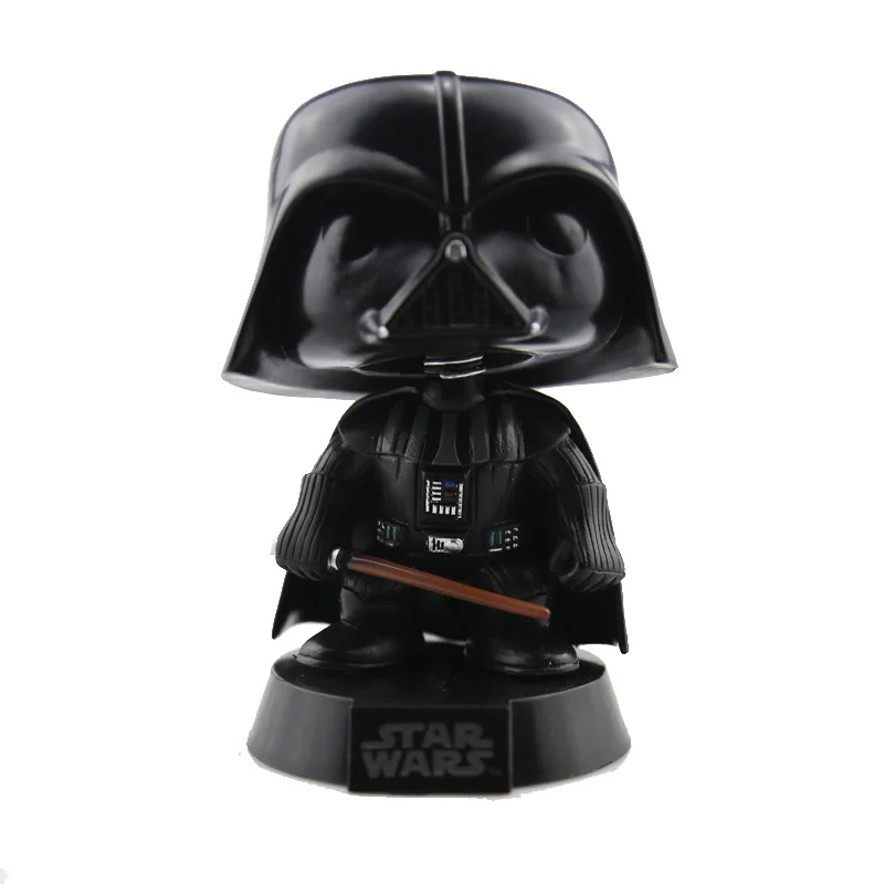 Новинка, 10 см, Звездные войны, Дарт Вейдер, KYLLO REN YODA PHASMA Darth MAUL, BB-8, фигурка, качающаяся голова, Q Edition, для украшения автомобиля