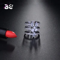 be 8 fashion charming movable rings water drop design rings wedding luxury jewelry for women bijoux femme r103