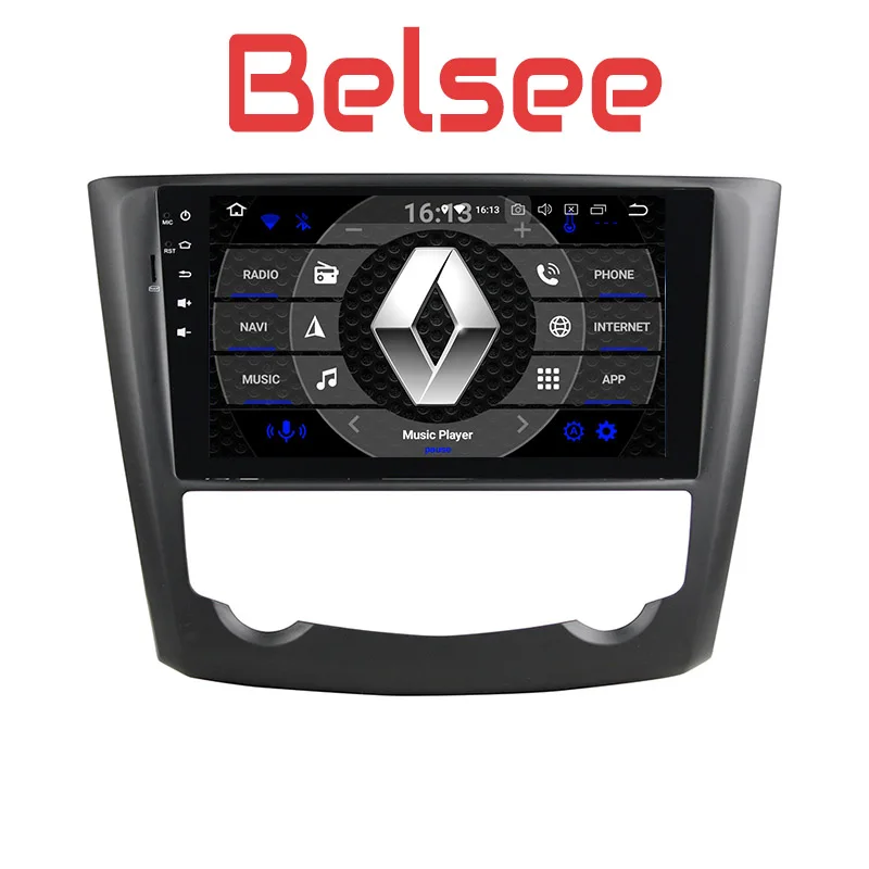 Belsee 9 &quotIPS экран Android 8 0 автомобильное радио стерео GPS Восьмиядерный Mirrorlink Bluetooth