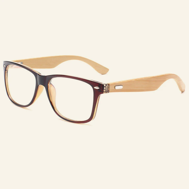 

Classic Brand Designer Glasses Frames Women & Men Vintage Cool Bamboo Made Eyewear Frame Myopia Points Eyeglasses Spectacles